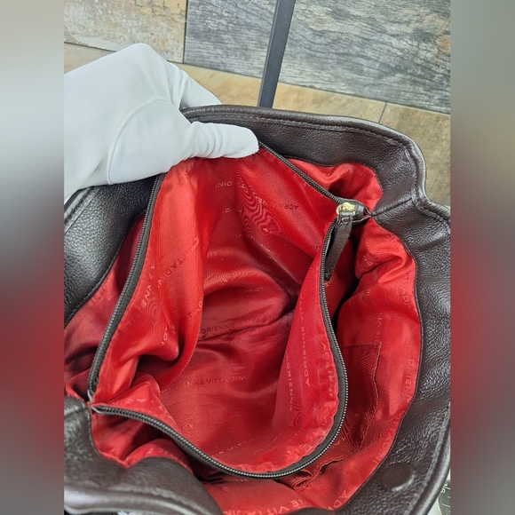 Adrienne Vittadini Animal Hair Satchel - A810458 - Picture 10 of 11